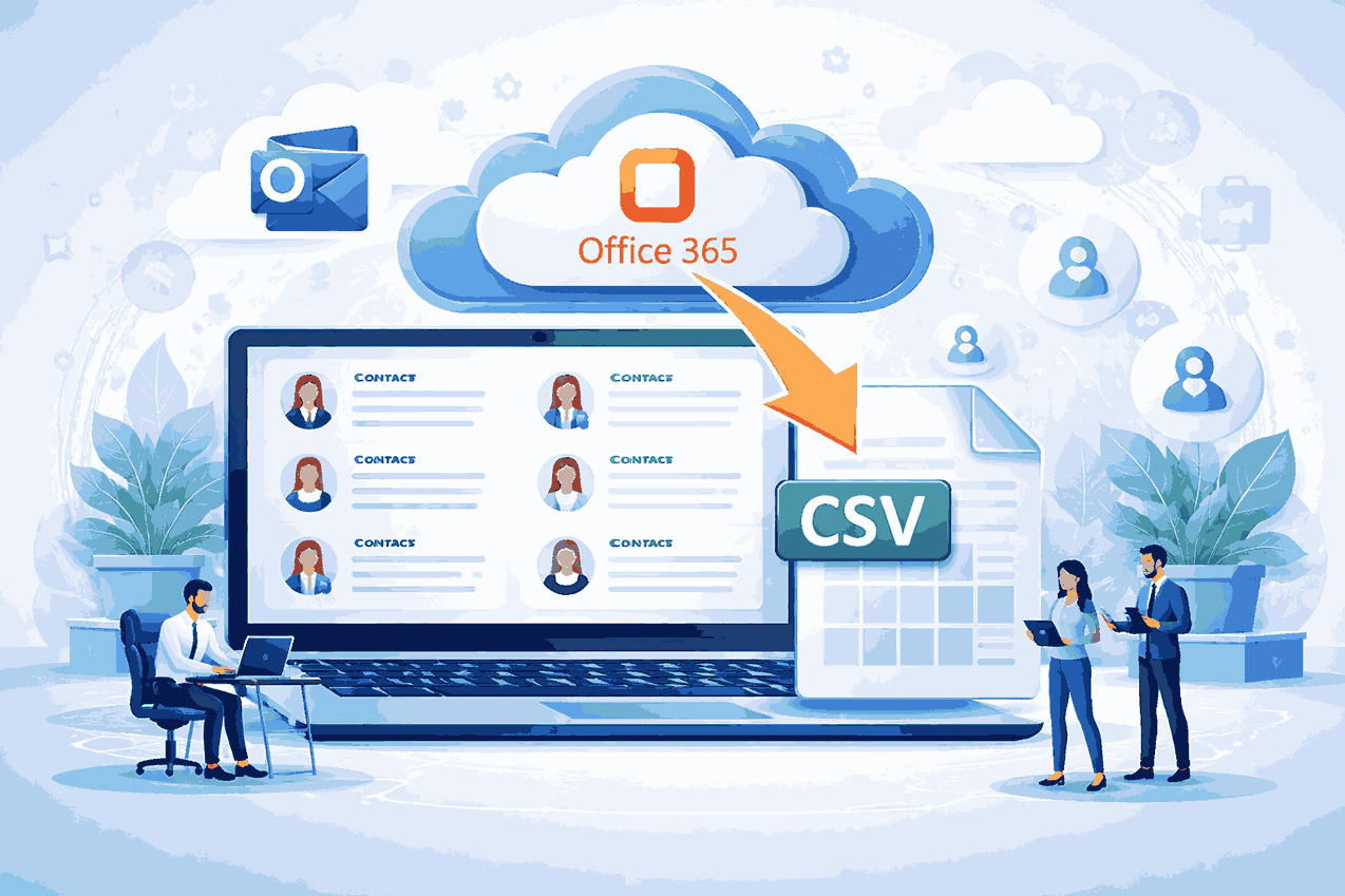 How to Export Contacts from Office 365 Step by Step