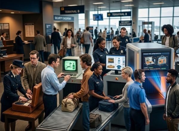 The History of Baggage Screening Technology: From Manual Checks to X-Ray Systems with AI