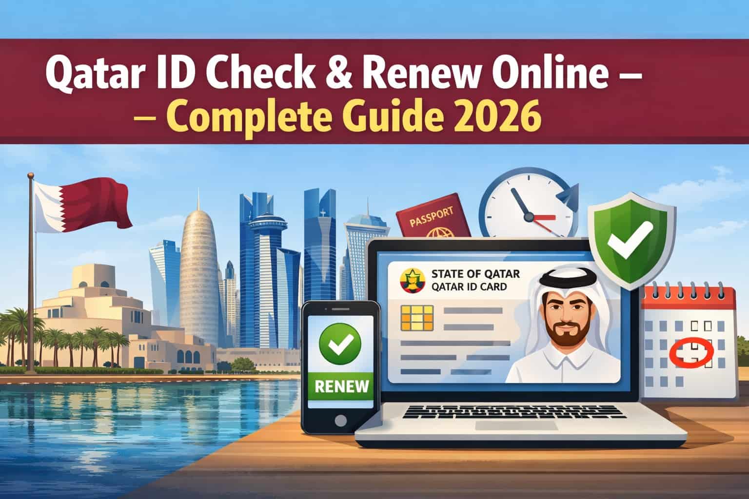 Qatar ID Check & Renew Online – Complete Guide 2026