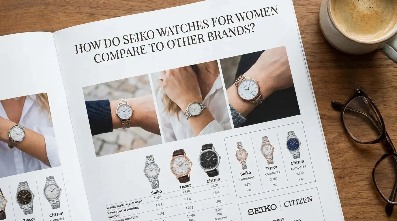 How Do Seiko Watches for Women Compare to Other Brands