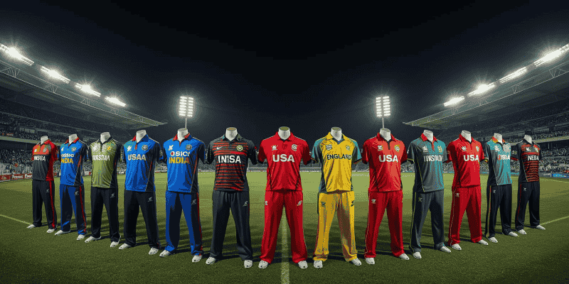 Cricket Jerseys Around the World: Colors, History and Identity