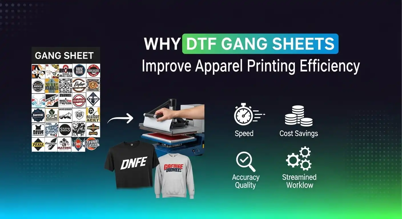 Why DTF Gang Sheets Improve Apparel Printing Efficiency